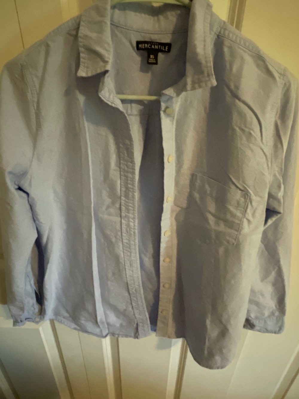 Denim button up 100% cotton